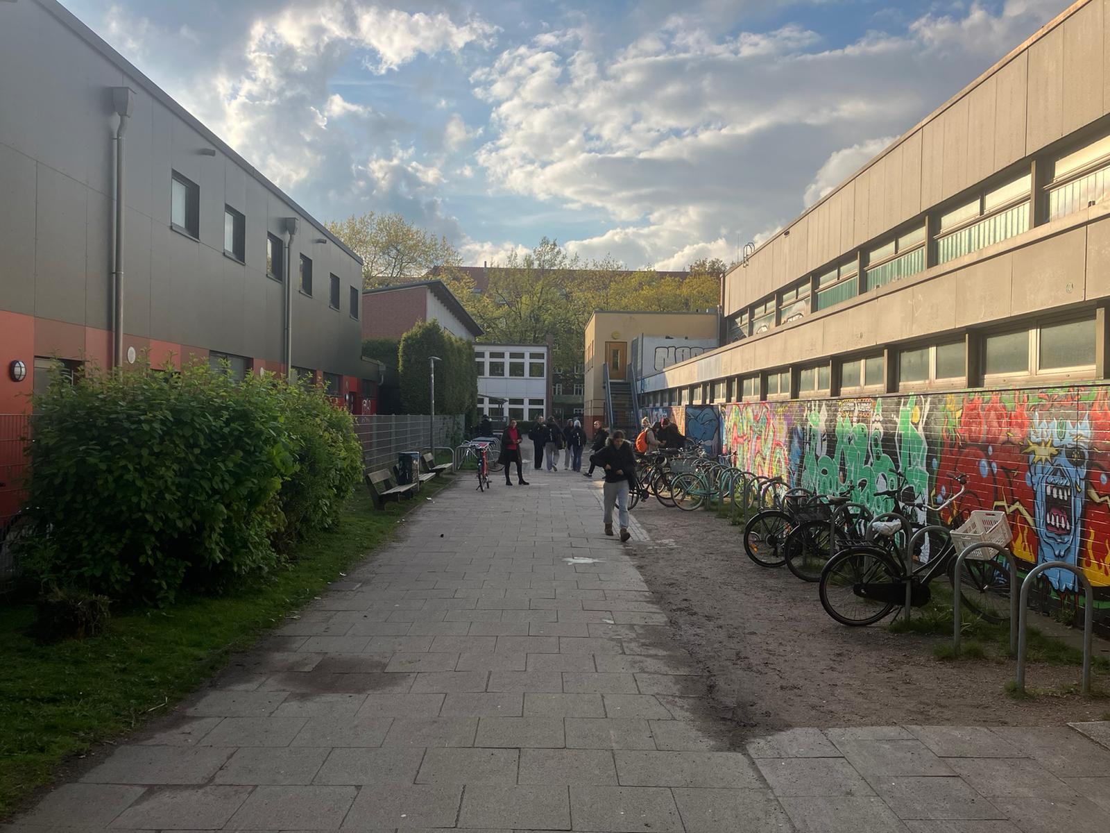 Durchgang von der Gustav-Falke-Straße