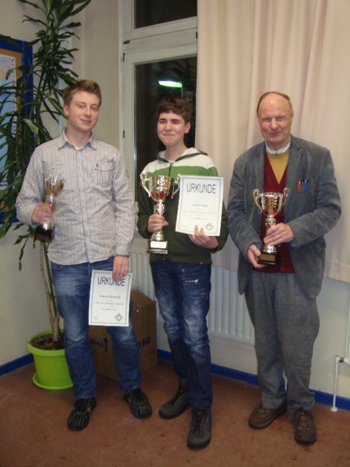 Vormeisterklasse von links Lennert, Anton, Peter
