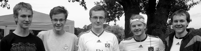 Fussballmannschaft Weisse Dame